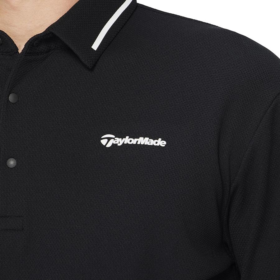 TaylorMade（テーラーメイド） ゴルフ TMベーシックL/Sポロ / ブラック