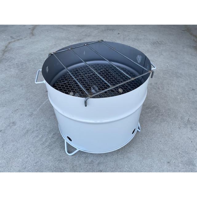 ドラム缶バーベキューコンロ丸型 本体 直径56cm×高さ53cm ドラム缶BBQ