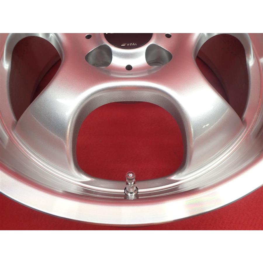 深リム CUP ネッツァルト 中古ホイール 4本 7J 16インチ PCD100 4穴 +