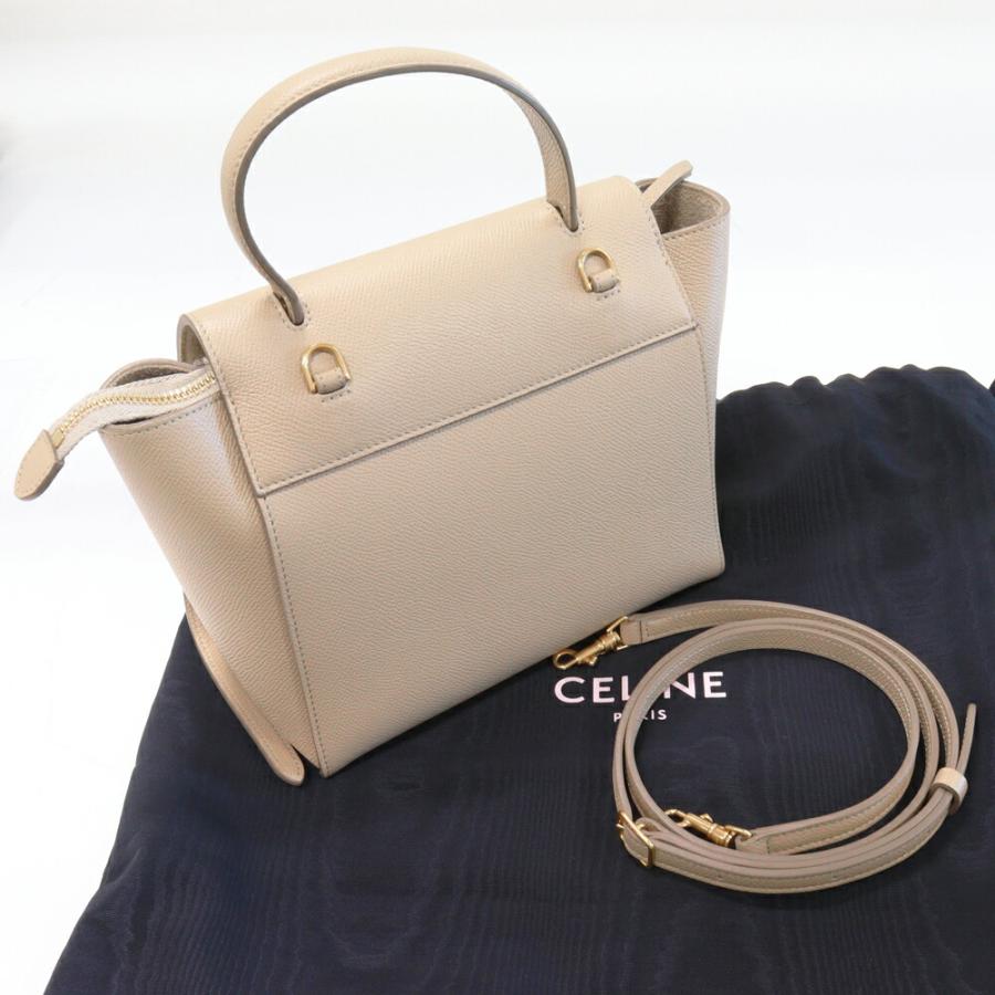 CELINE（セリーヌ） ハンドバッグ ベルトバッグ ナノ グレインドカーフ