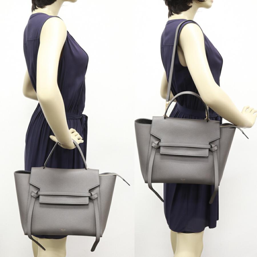 CELINE（セリーヌ） ハンドバッグ マイクロ ベルトバッグ グレイン