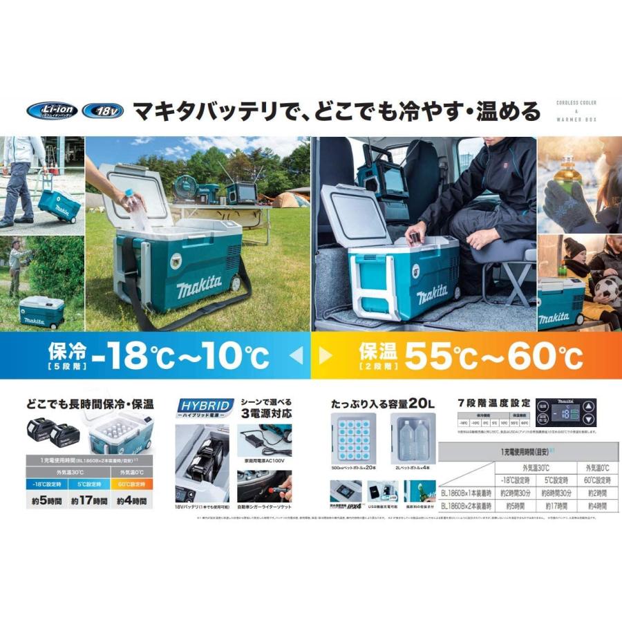 マキタ（makita） 充電式冷温庫用 CW180DZ/CW001GZ/CW003GZ用 AC