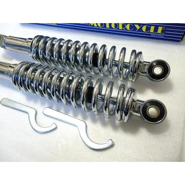 YAMAHA（ヤマハ） ☆純正サイズ！ ALLメッキ 320mm MDIリアサス SET