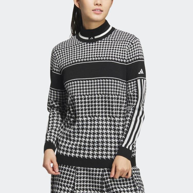 adidas（アディダス） ゴルフ セーター レディース 長袖 ニット モック