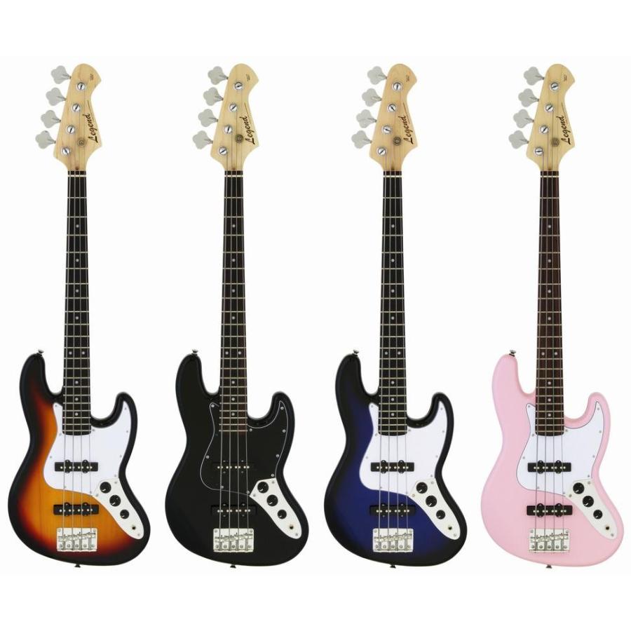 レジェンド LJB-MINI ミニエレキベース 初心者 お子様用 子供用 調整