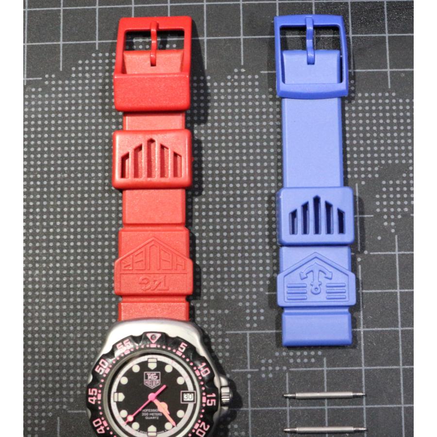 タグホイヤー フォーミュラ 1 純正風 ネイビー 青 ブルー 系 ラバー