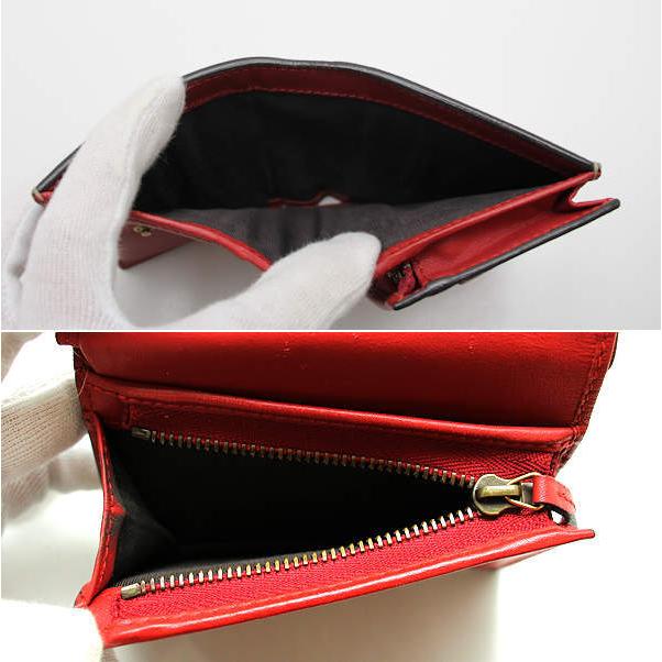 GUCCI（グッチ） チェリー 二つ折りコンパクト財布 476050・1177 GG