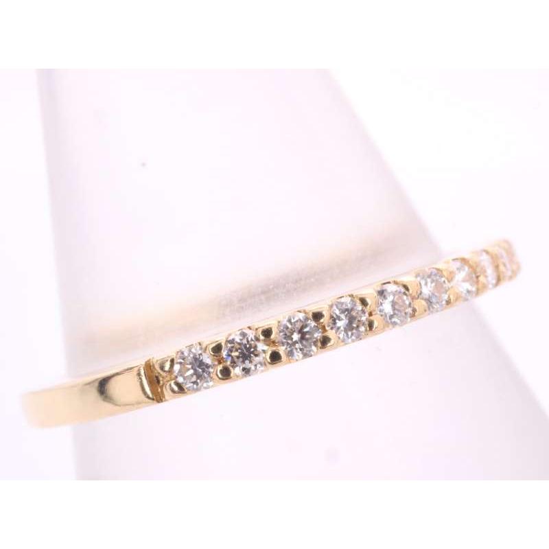 Ponte Vecchio（ポンテヴェキオ） 美品 ダイヤ0.13ct ハーフエタニティ