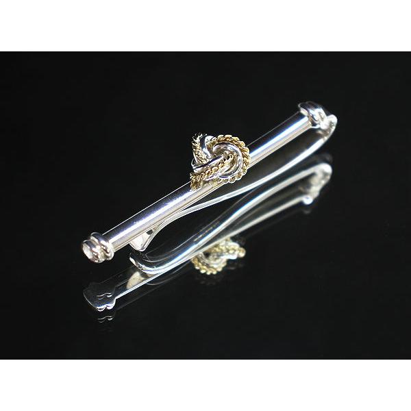 TIFFANY&Co.（ティファニー） ツイスト ノット タイバー SV925 K18