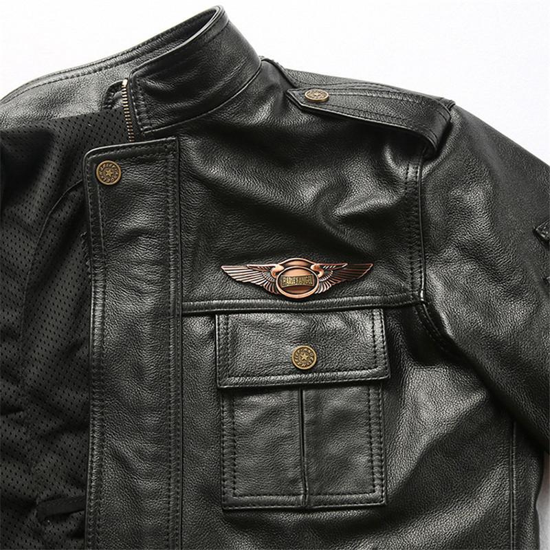 バイク用本革ジャケット 本革 革ジャケット 革ジャン プロテクター装着