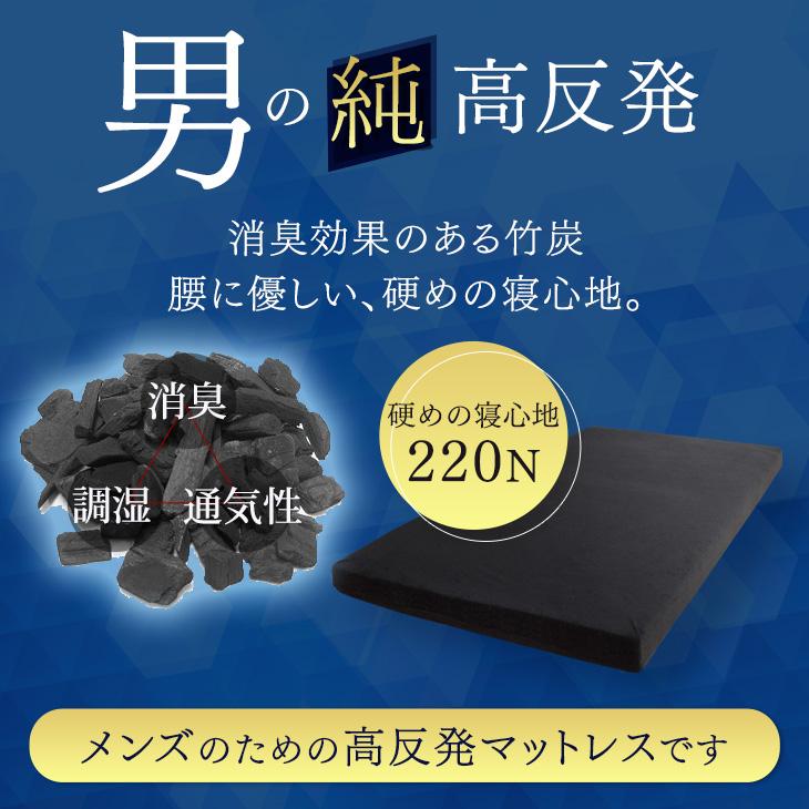 タンスのゲン 25日正午〜+3% マットレス ダブル 三つ折り 竹炭入り 消