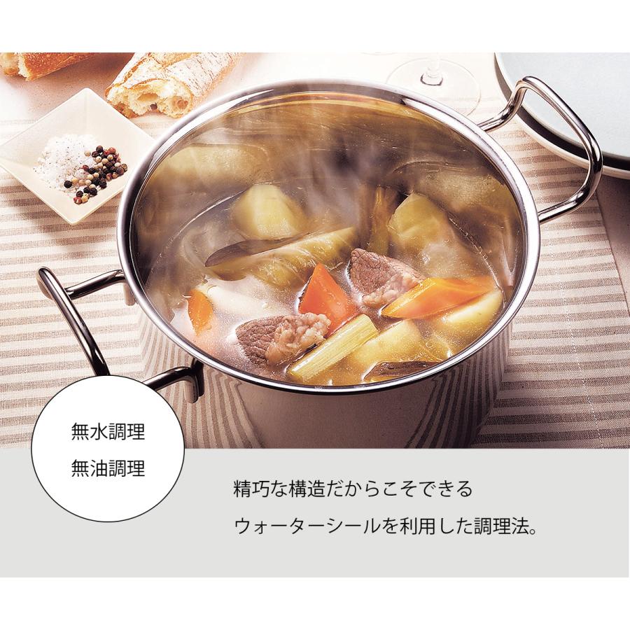 geo PRODUCT 両手鍋 28cm GEO-28T 蓋付 ジオプロダクト 宮崎製作所