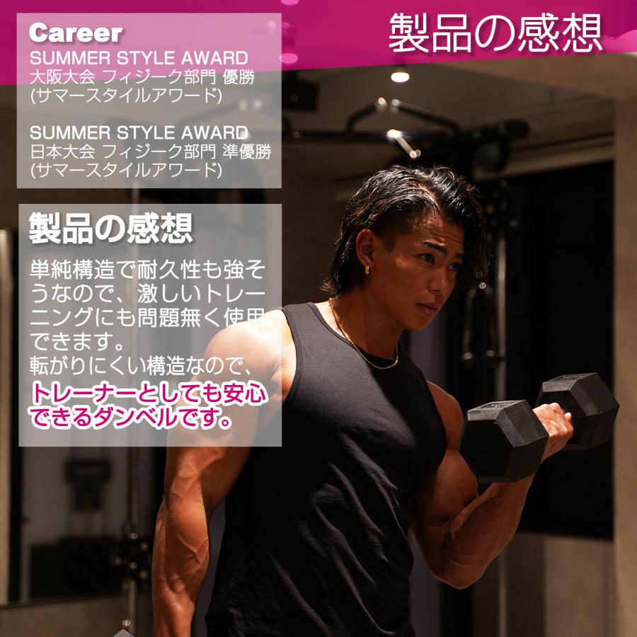 TOP FILM ダンベル 鉄アレイ 10kg 2個セット 20kg ヘックスダンベル