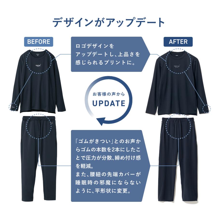 TENTIAL（テンシャル） BAKUNE リカバリーウエア BAKUNE Mesh 上下