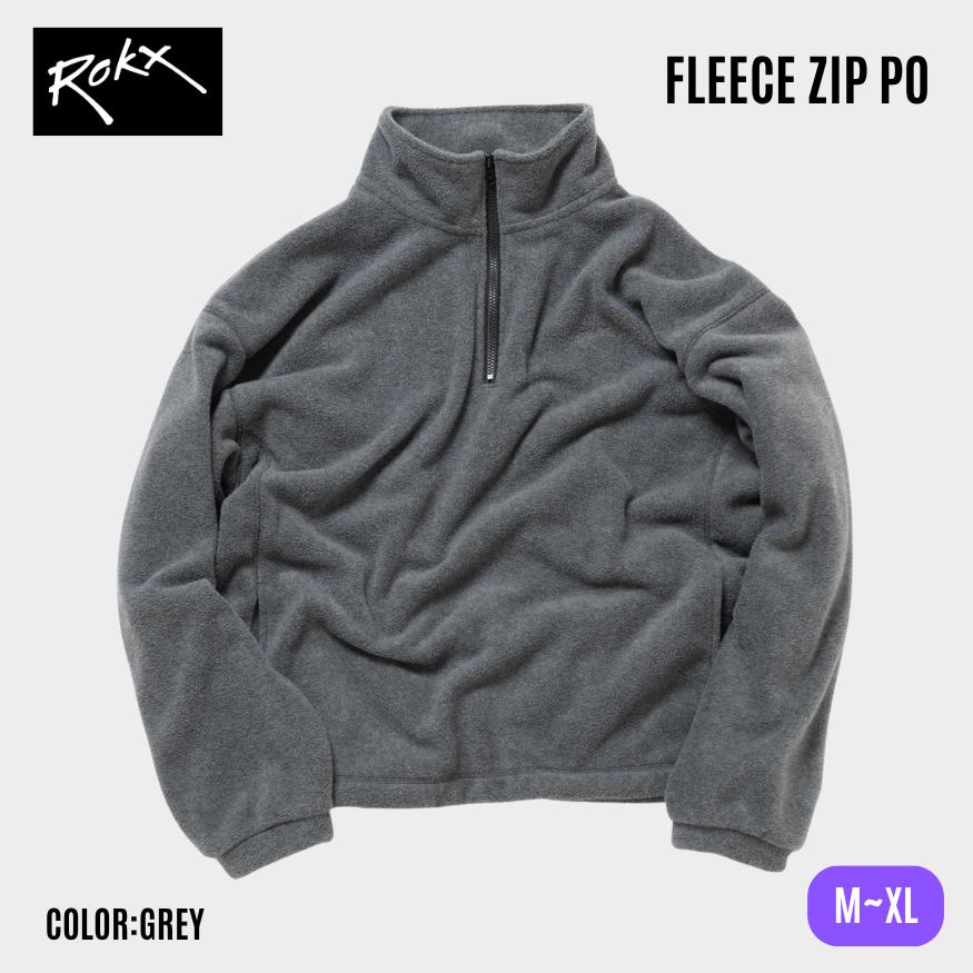 ROKX（ロックス） フリースジッププルオーバー FLEECE ZIP PO