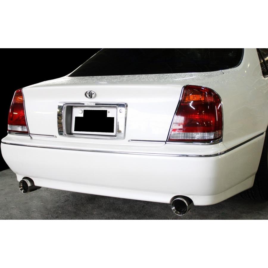 スリーキャッツ JZS177 17マジェスタ 3.0L 100Φ真円 直管 ストレート
