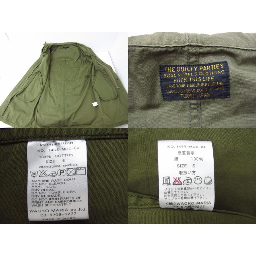 WACKO MARIA（ワコマリア） 2014SS モッズコート ミリタリージャケット