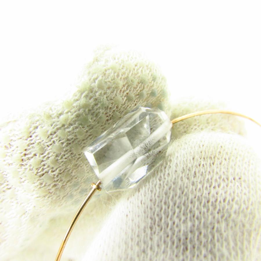 agete（アガット） バングル ブレスレット K10 金 ゴールド 約2.0g