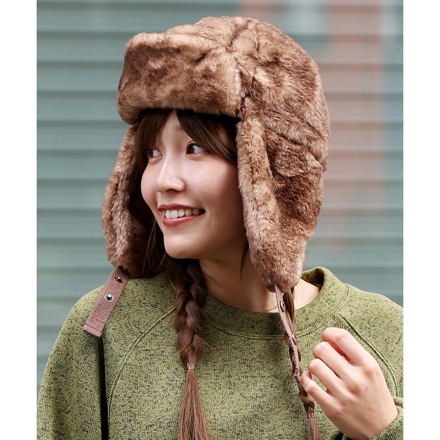 チチカカ（TITICACA） ファーキャップ フライトキャップ 耳当て付き