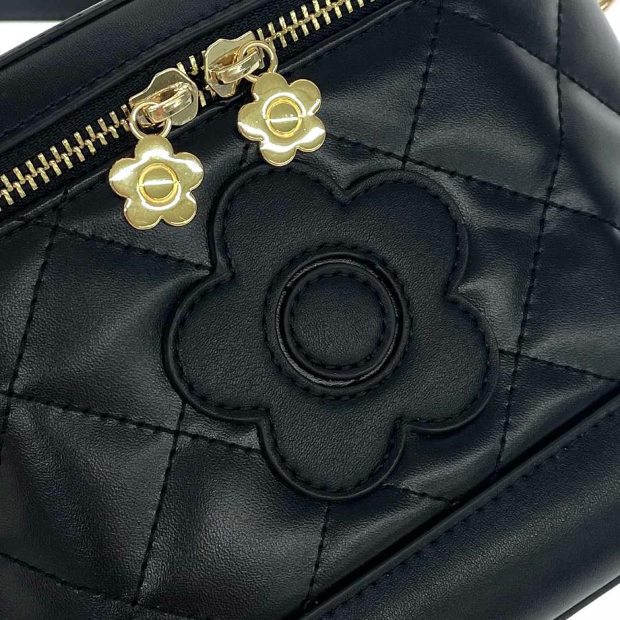 MARY QUANT マリークワント 2WAYバニティバッグ 良好 デイジー