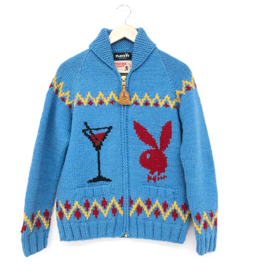 HYSTERIC GLAMOUR カウチン カーディガン ニット