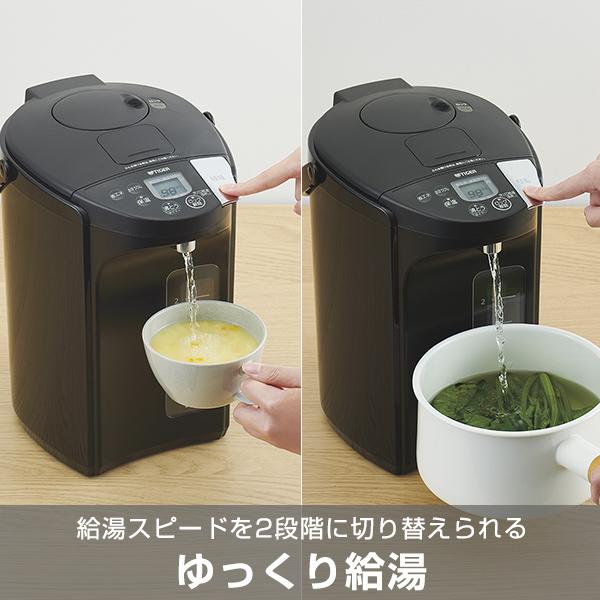とく子さん 電気ポット 3リットル 保温 タイガー 蒸気レス 魔法瓶