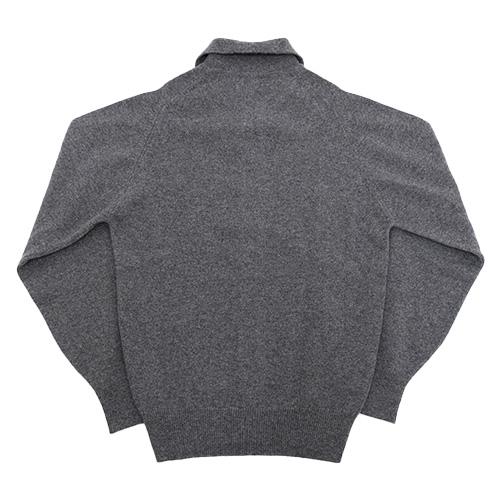 WILLIAM LOCKIE（ウィリアムロッキー） Collared Cardigan 襟付き