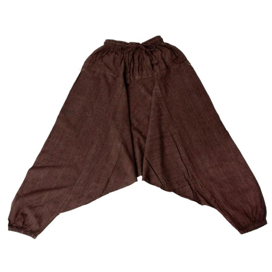 モモンガ パンツ サルエルパンツ コットン しっかりコットンのアラジン