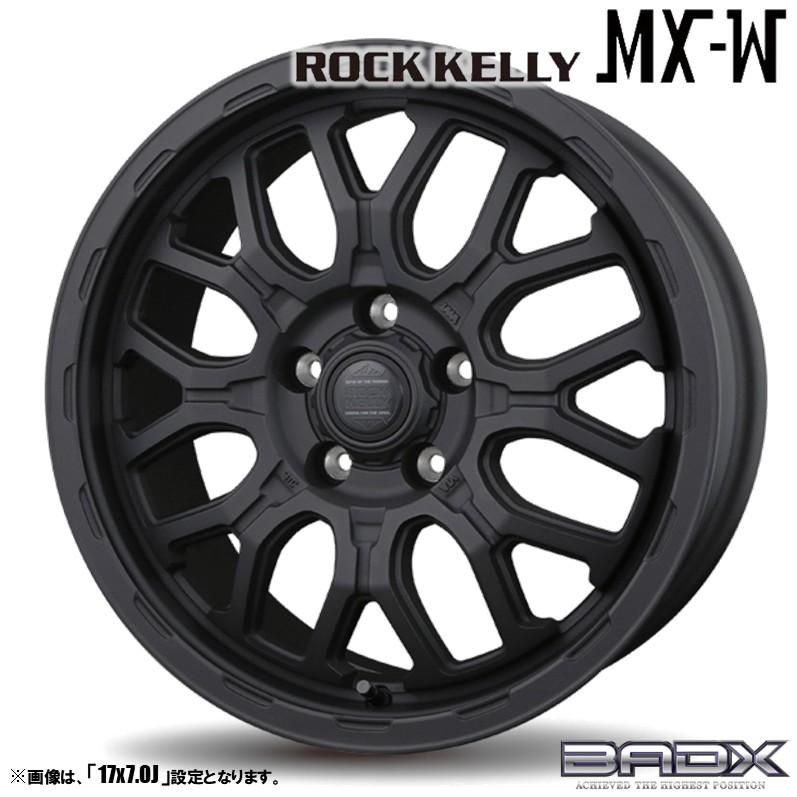 ロクサーニ ホイール4本セット BADX ROCK KELLY ロックケリー MX-W 17