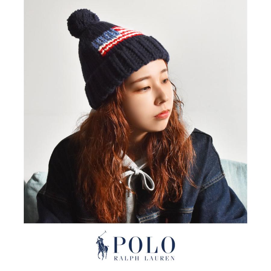 POLO RALPH LAUREN（ポロ・ラルフローレン） ニット帽 レディース