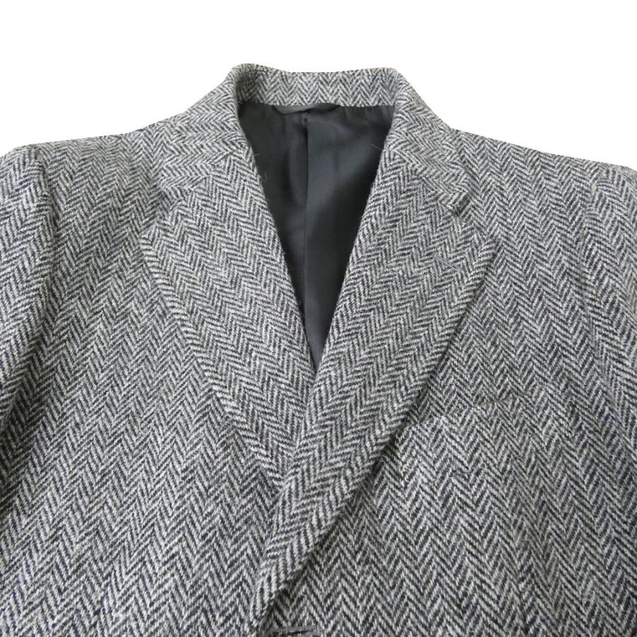 HARRIS TWEED（ハリスツイード） 秋冬 コート グレーヘリンボーン