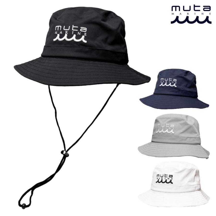 muta（ムータ） muta MARINE マリン WAVE Logo RAIN HAT MMAV-624034
