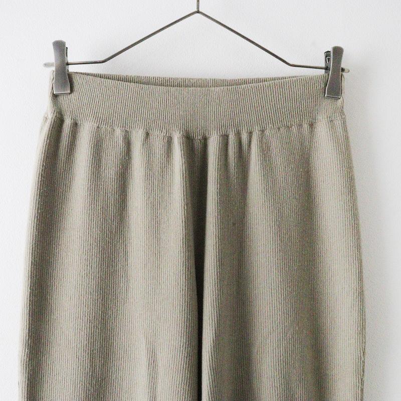 24年 美品 Deuxieme classe リブパンツ ウール混 定価3万 24年 美品