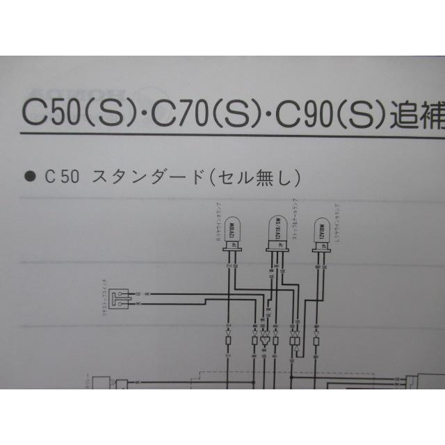 ホンダ（HONDA） スーパーカブ50 スーパーカブ70 スーパーカブ90