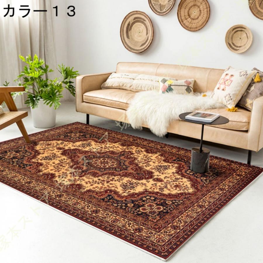 ブラウン 【モロッコラグ】新品手織りウール ナチュラルインテリア