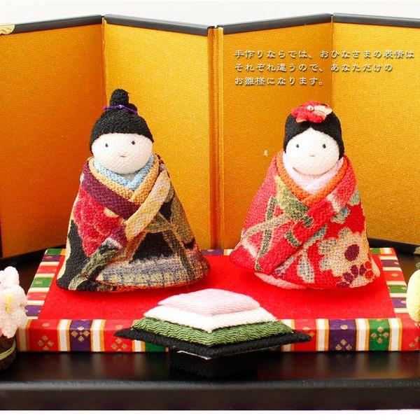 雛人形 手作りセット 男雛 女雛 雛人形 ひな祭キット おひなさまセット
