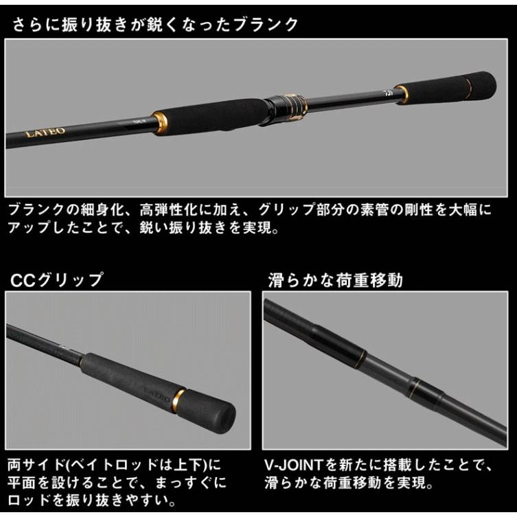 DAIWA（ダイワ） 24 ラテオ 110M・K スピニングモデル / シーバス