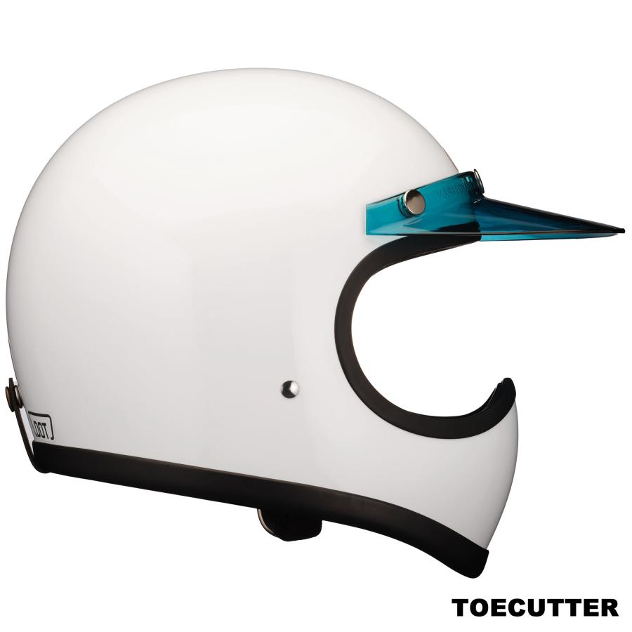 TT&CO. トゥーカッター 専用バイザー エメラルドブルー ジェット