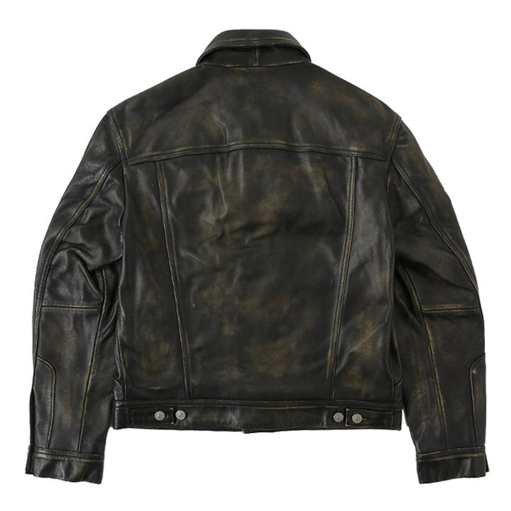 DIESEL（ディーゼル） レザージャケット メンズ 牛革 本革