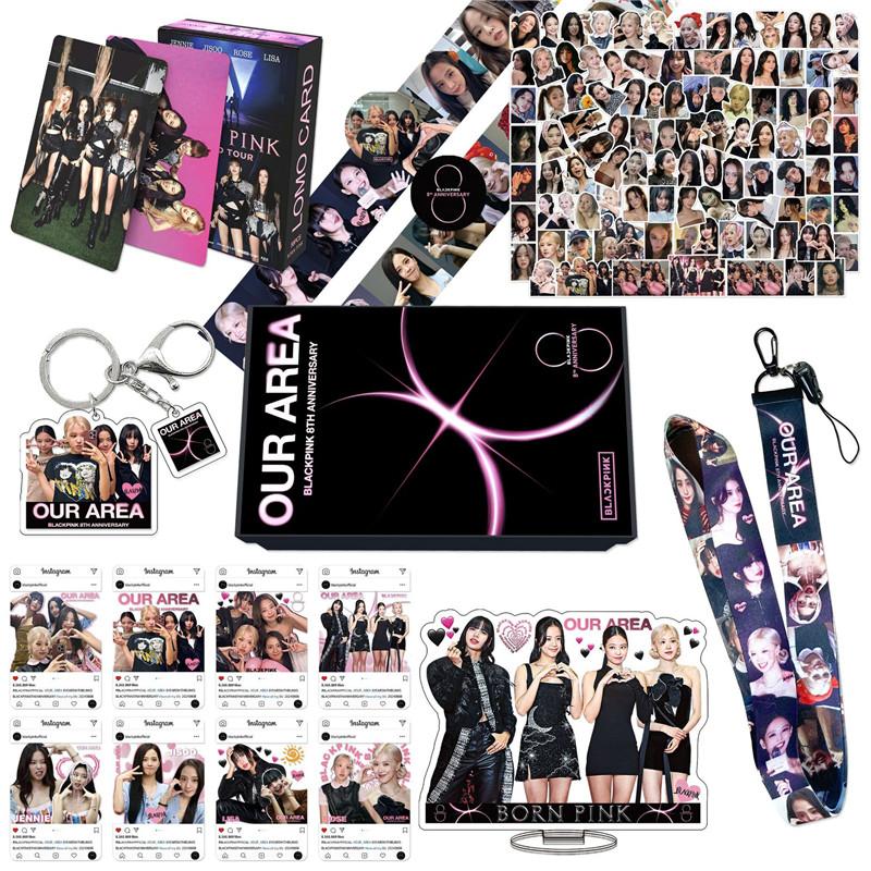 BLACKPINKグッズ ギフトボックス フォトカード OUR AREA テープ セット