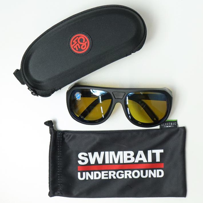 偏光サングラス Swimbait Underground Electric Eyewear STACKER