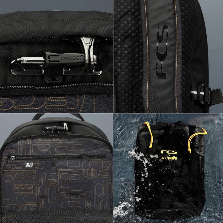 FCS エフシーエス バックパック BACKPACKS X PACSAFE ROAM DAY PACK