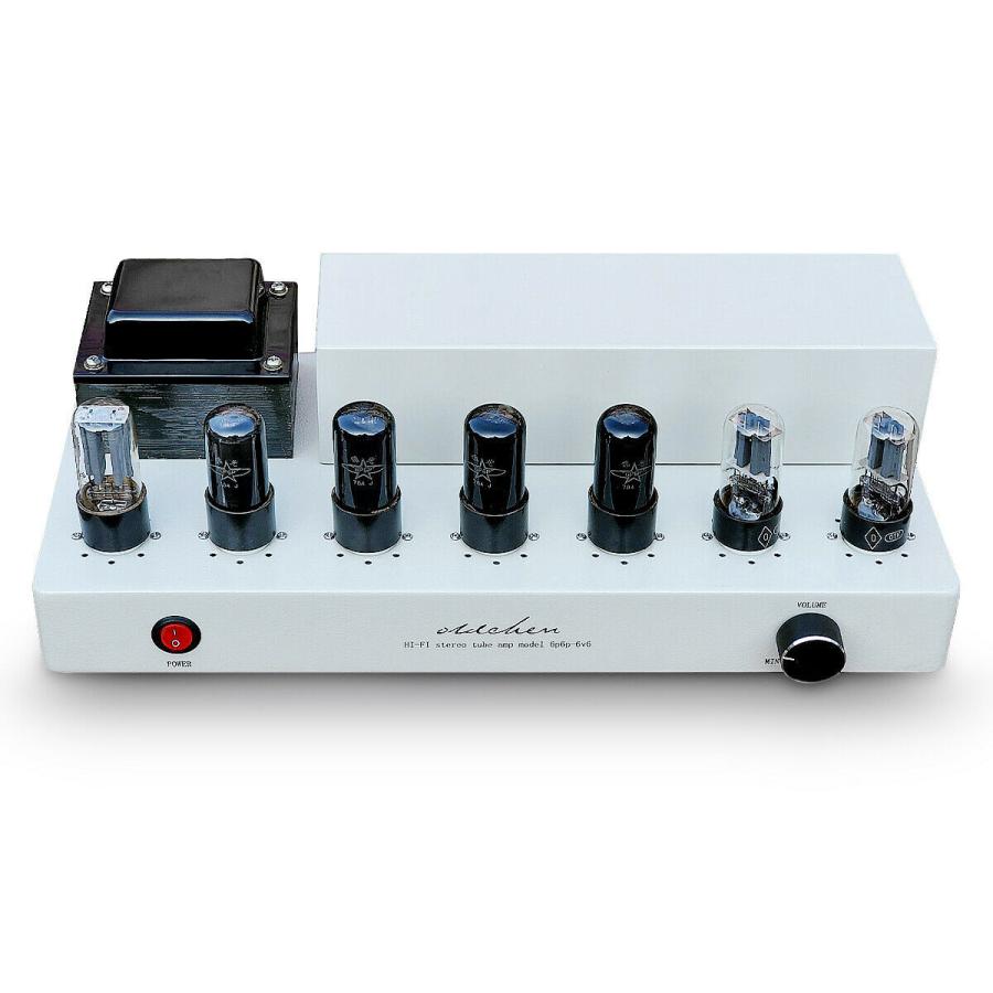 HiFi 6P6P 真空管 パワーアンプ クラスAB プッシュプル ステレオ