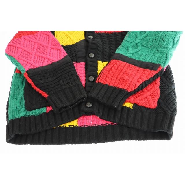 Supreme（シュプリーム） SUPREME 23AW Patchwork Cable Knit Cardigan