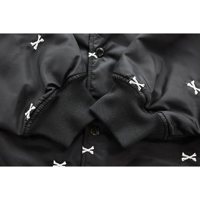 ダブルタップス WTAPS 22SS CROSS BONE TEAM JACKET NYLON BLACK 04