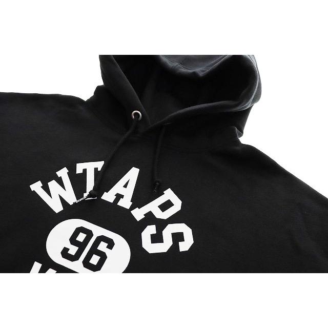 ダブルタップス WTAPS × CHAMPION ACADEMY HOODED CTPL BLACK M C8