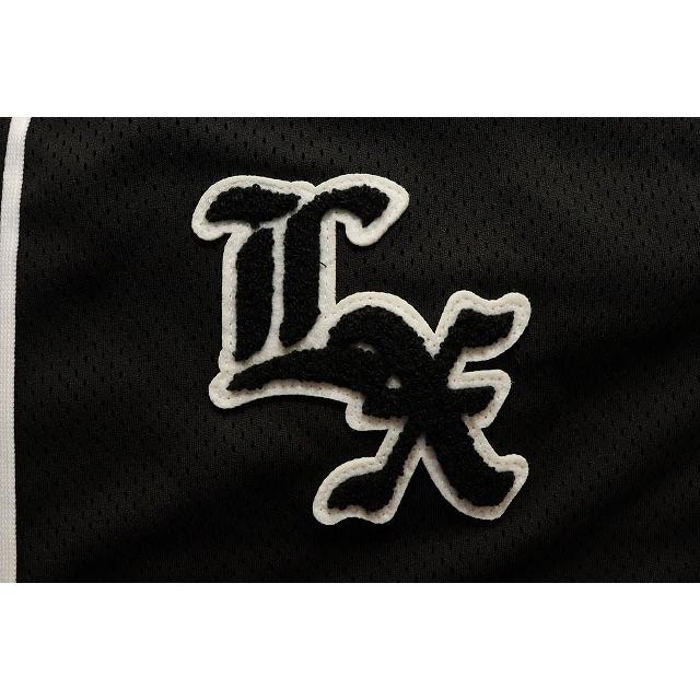 LYFT × XXX LIMITED BASEBALL SHIRT BLACK S M-TS-1262 リフト ゴッド