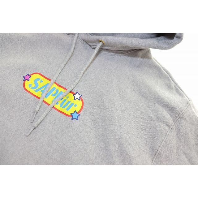 サプール SAPEur 70s POP HEAD HOODIE GREY L ポップ ヘッド