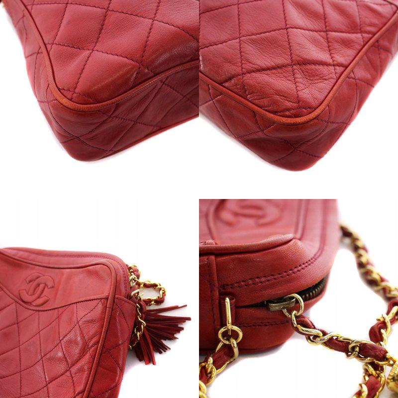 CHANEL（シャネル） ココマーク マトラッセ チェーンショルダーバッグ