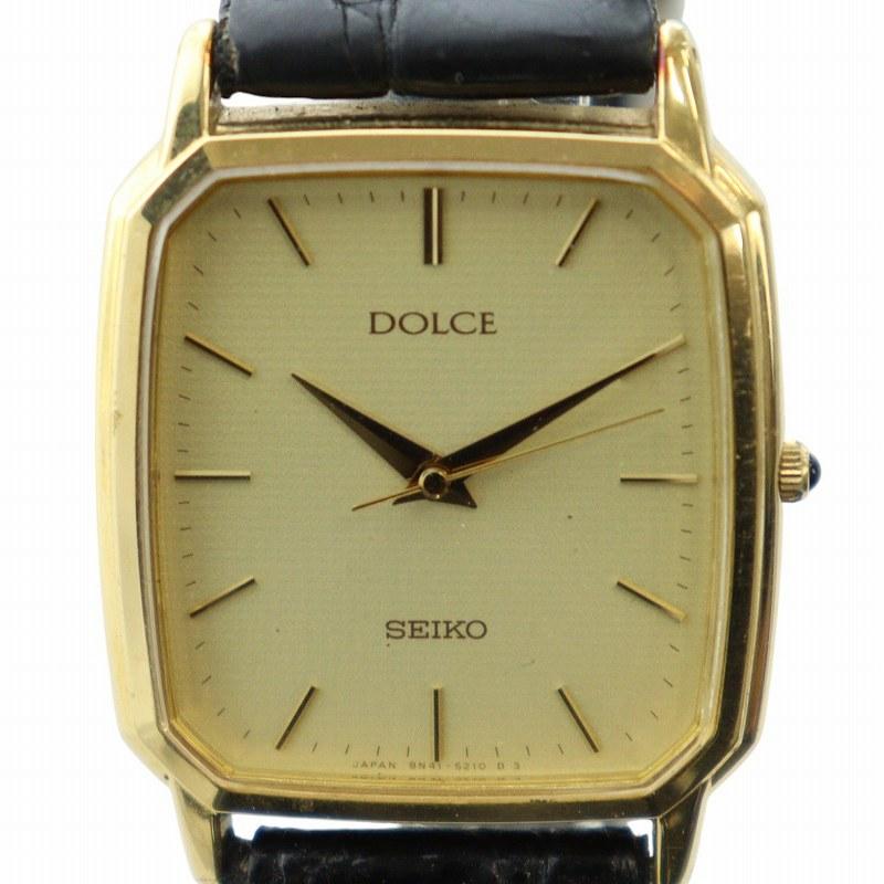 セイコー SEIKO ドルチェ DOLCE 腕時計 ウォッチ クォーツ スクエア